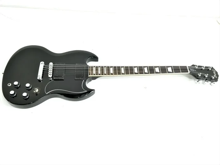 Platinum MPG-301BK Electric Guitar (Black)