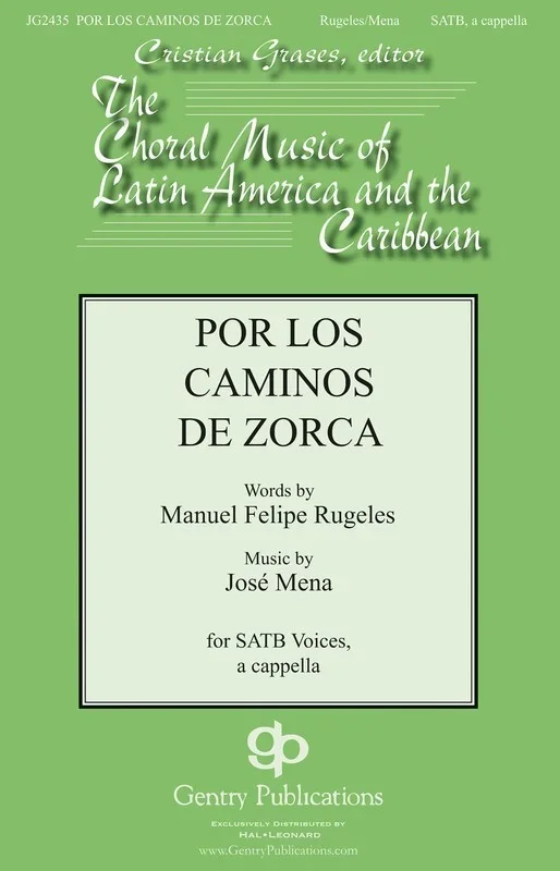 Por Los Caminos SATB Book