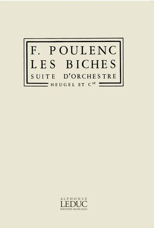 Poulenc: Les Biches