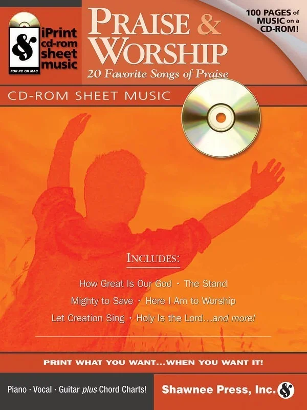 Praise And Worship: 20 Top Selling Songs Iprint Book
