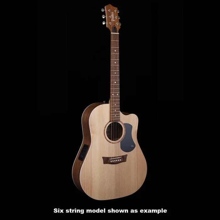 Pratley Classic Series Dreadnought Cutaway 12-String Guitar, Solid Bunya & Blackwood