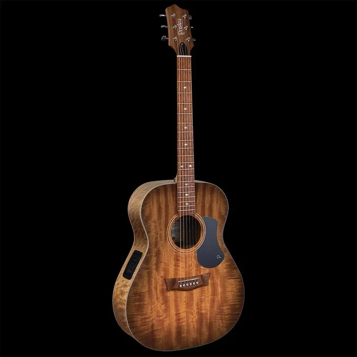 Pratley Premier OM Solid Maple Smoke Burst Top Electric Guitar PRPOM-SE-MSB