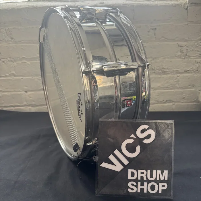 Premier PD6021 5.5×14 Chrome over Aluminum Snare Drum Used
