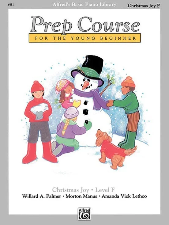 Prep Course for the Young Beginner: Christmas Joy – Level F