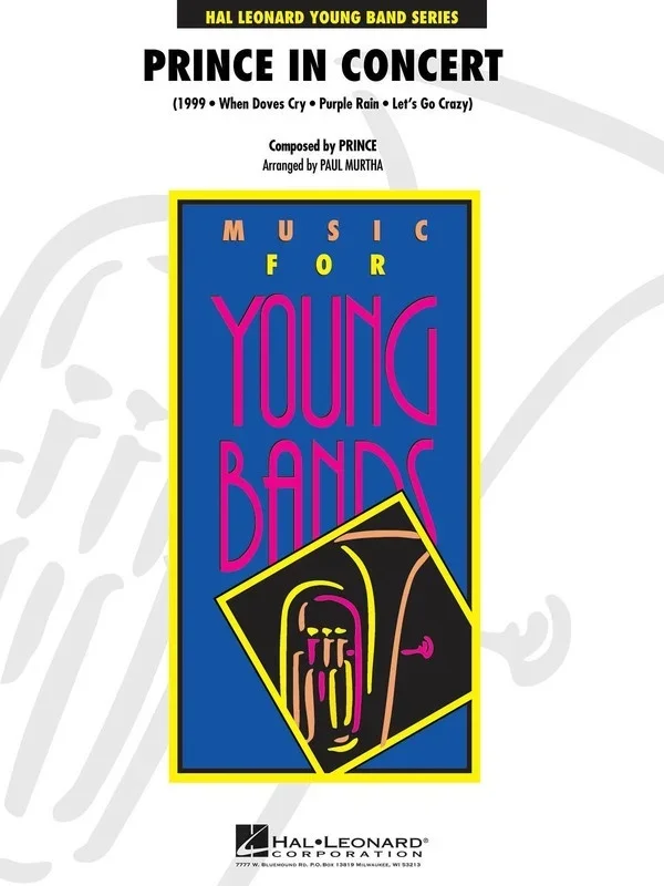 Prince In Concert Youth Band3 Score/Parts