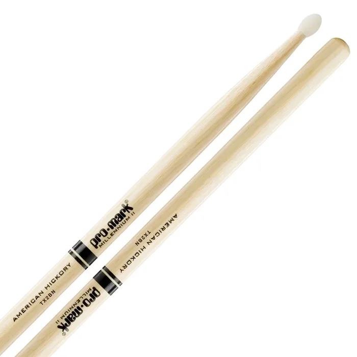 Promark Hickory 2B Nylon Drumsticks