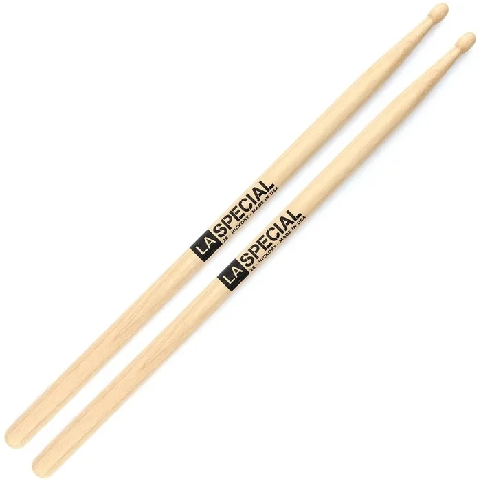 Promark LA Special 2B Wood Tip LA Logo Drumsticks