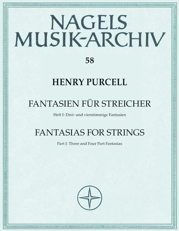 Purcell: Fantasias for Strings – Volume 1 (3- and 4-part Fantasies)
