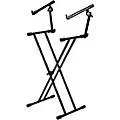 Quik-Lok T-22 Double-Brace Double-Tier Keyboard Stand Standard