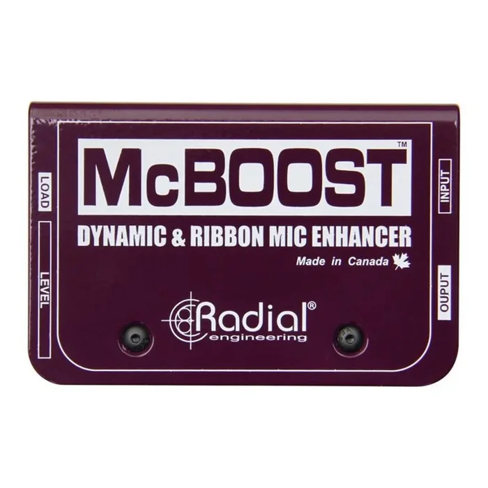 Radial McBoost Microphone Signal Intensifier