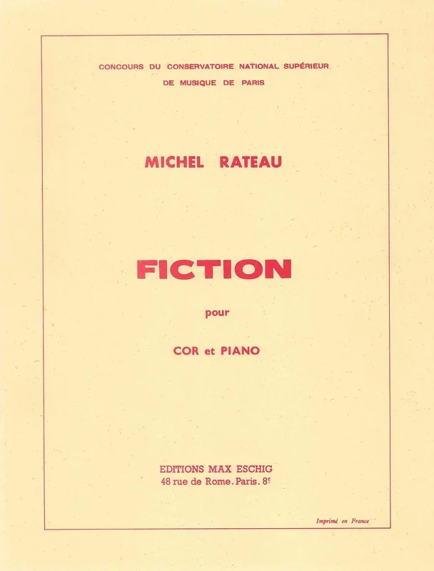 Rateau: Fiction