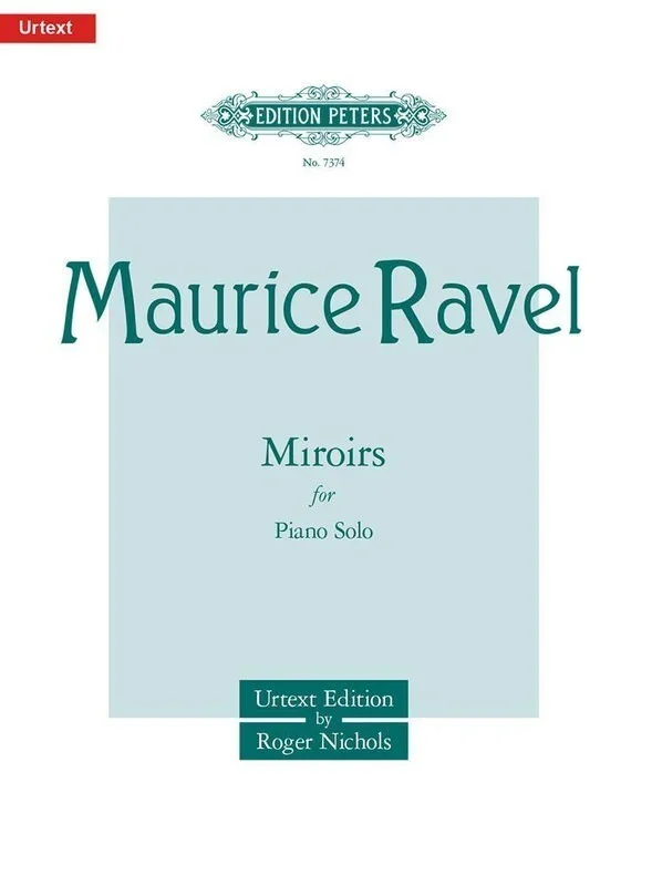 Ravel – Miroirs Complete Urtext (Softcover Book)