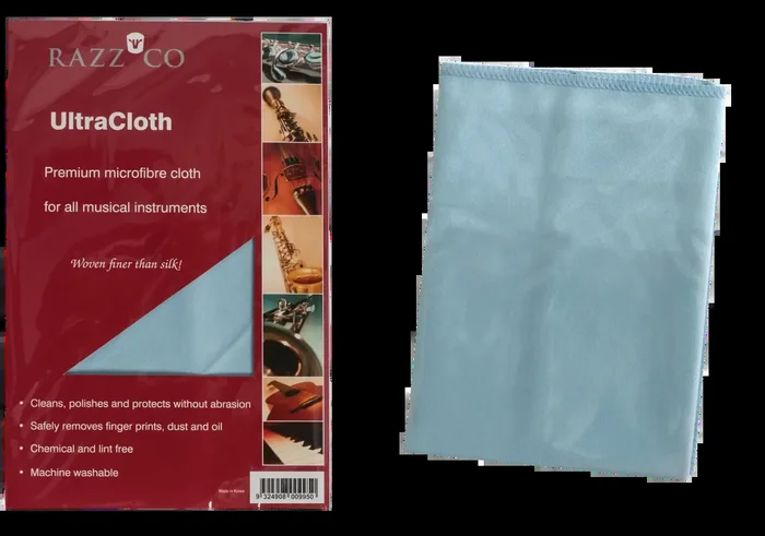 Razz Ultra Cloth Premium Microfibre Cleaning Cloth for Musical Instruments