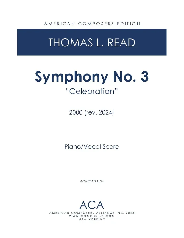 Read: Symphony No. 3 ( “Celebration “)