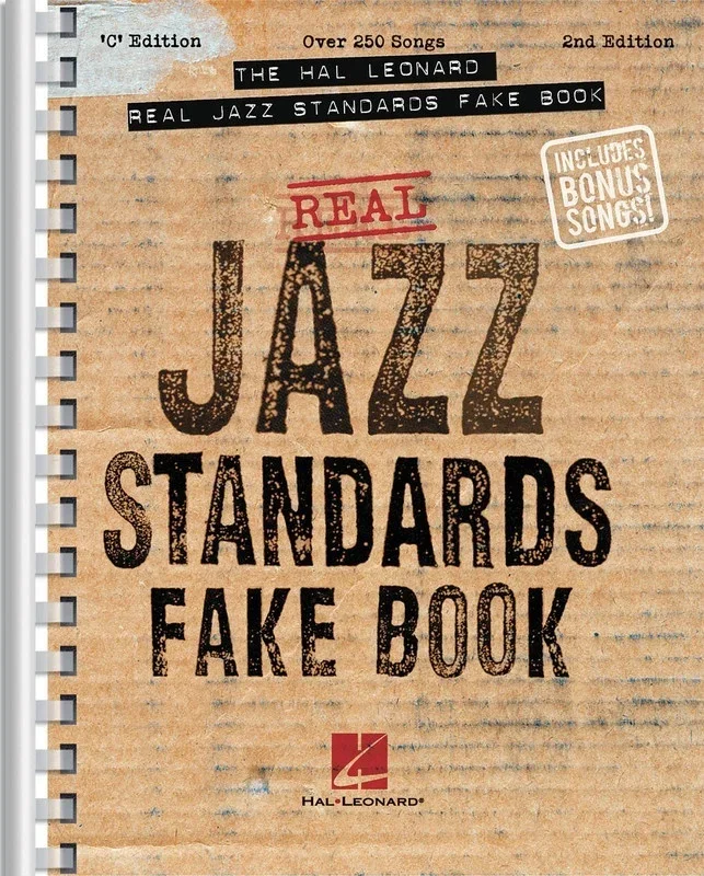 Real Jazz Standards Fake Book C Edition 2nd Ed (Spiral Bound Book)