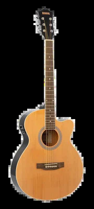 Redding RGC51PCE Grand Concert Electric-Acoustic Guitar Natural Gloss