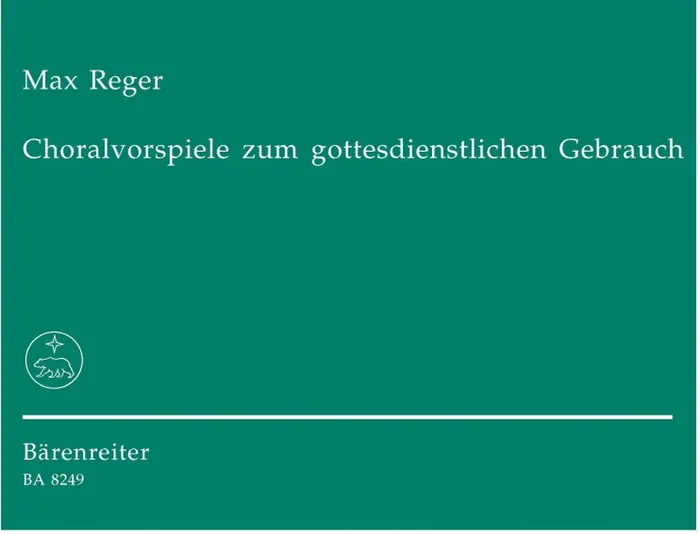 Reger : Chorale Preludes from Liturgical Services for Organ