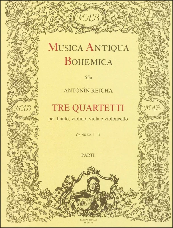 Reicha: 3 Quartets, Op. 98, Nos. 1-3
