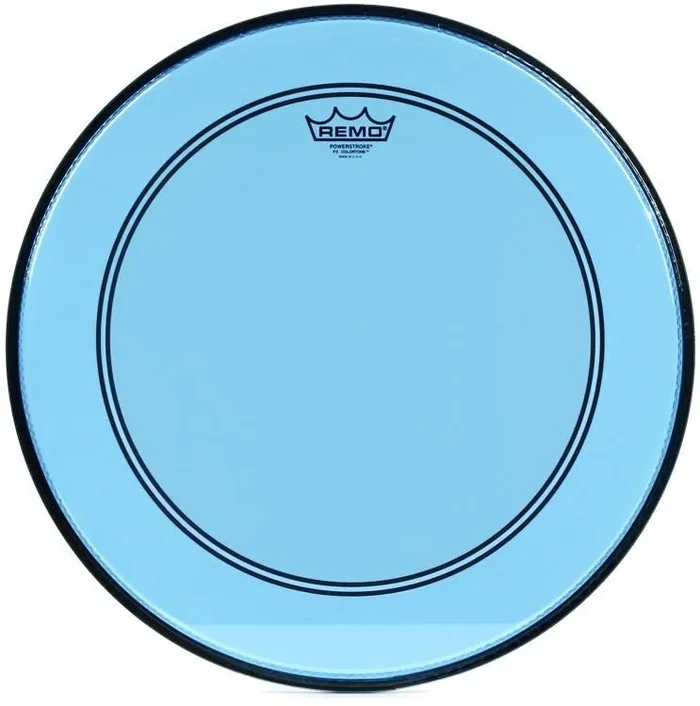 Remo 20″ Powerstroke 3 Colortone Blue Bass Drum Head