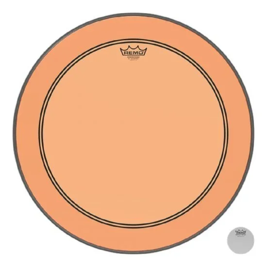 Remo 20″ Powerstroke 3 Colortone Orange Bass Drum Head