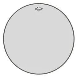 Remo 22″ Ambassador Smooth White Bass Drumhead