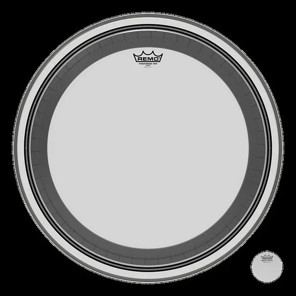 Remo 24″ Powerstroke Pro Clear Bass Drum Head
