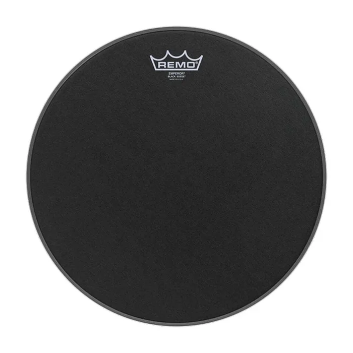 Remo 8″ Emperor Black Suede