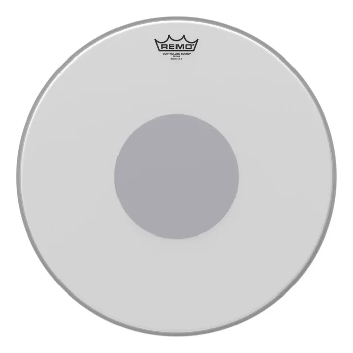 Remo Controlled Sound Coated Black Dot Drumhead – Bottom Black Dot 18″