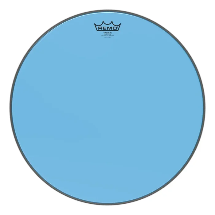 Remo Emperor Colortone Blue Drumhead 18″