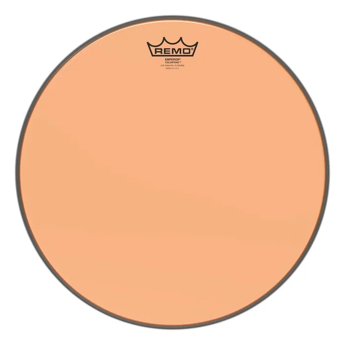 Remo Emperor Colortone Orange Drumhead 16″