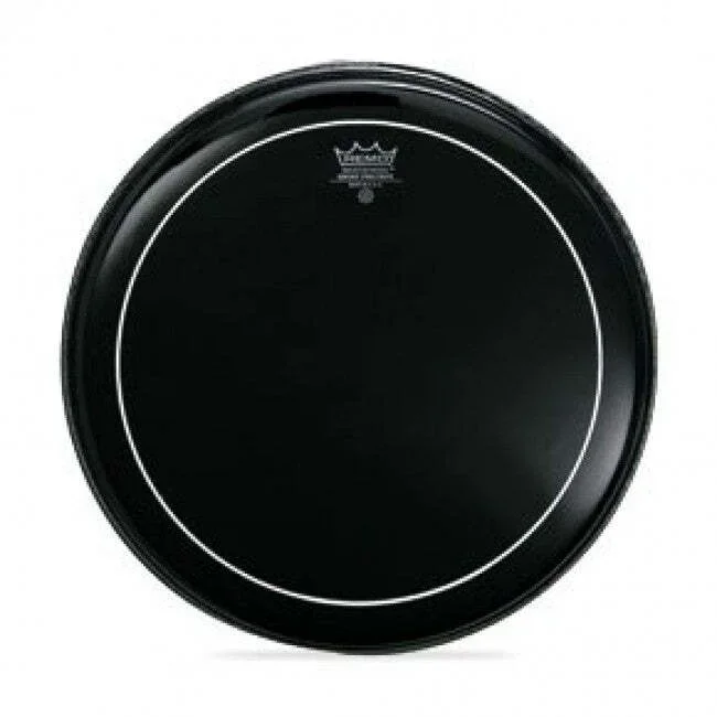 Remo ES-0614-PS Pinstripe Drum Head Skin 14 Inch Ebony 14″