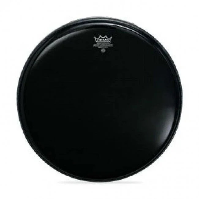 Remo ES-1020-00 Ambassador Bass Drum Head Skin 20 Inch Ebony