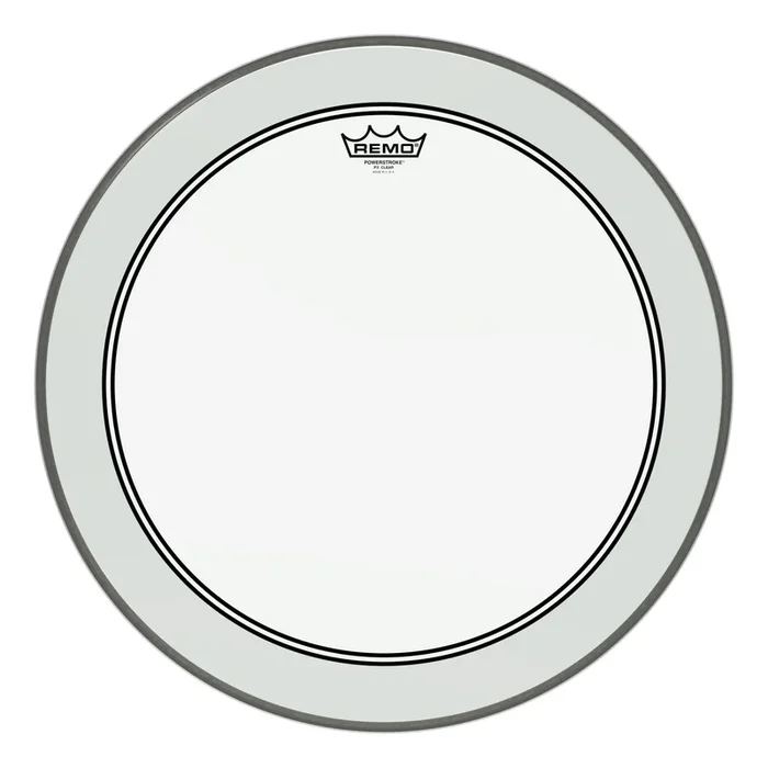 Remo Powerstroke P3 Clear Ambassador Drumhead 18″