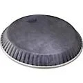 Remo SKYNDEEP Conga Drumhead Tucked Black Calfskin Graphic 12.5 Inch