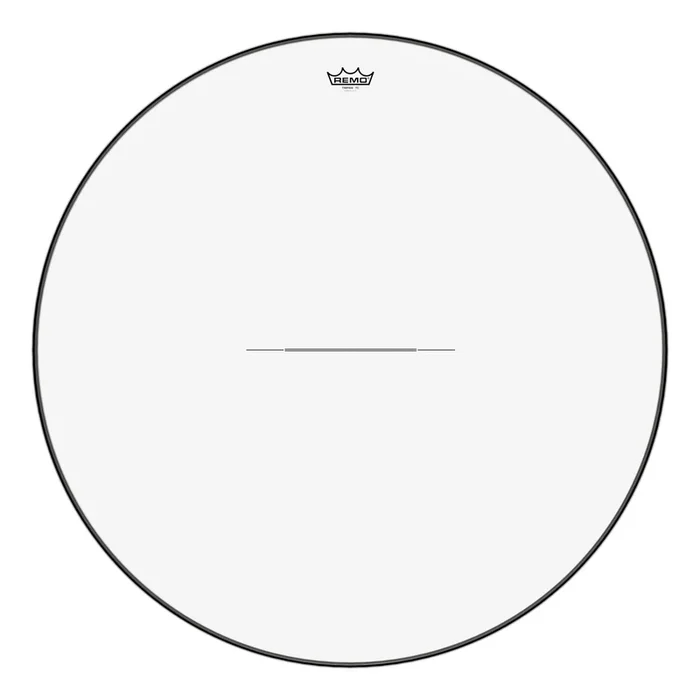 Remo TC-Series Clear Low-Profile Steel Insert Timpani Drumhead 34″