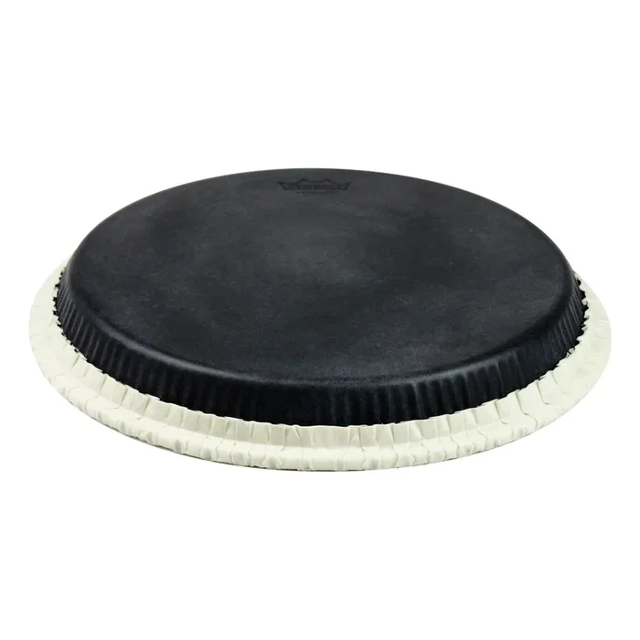 Remo Tucked Skyndeep Conga Drumhead – Black Calfskin Graphic 12.50″