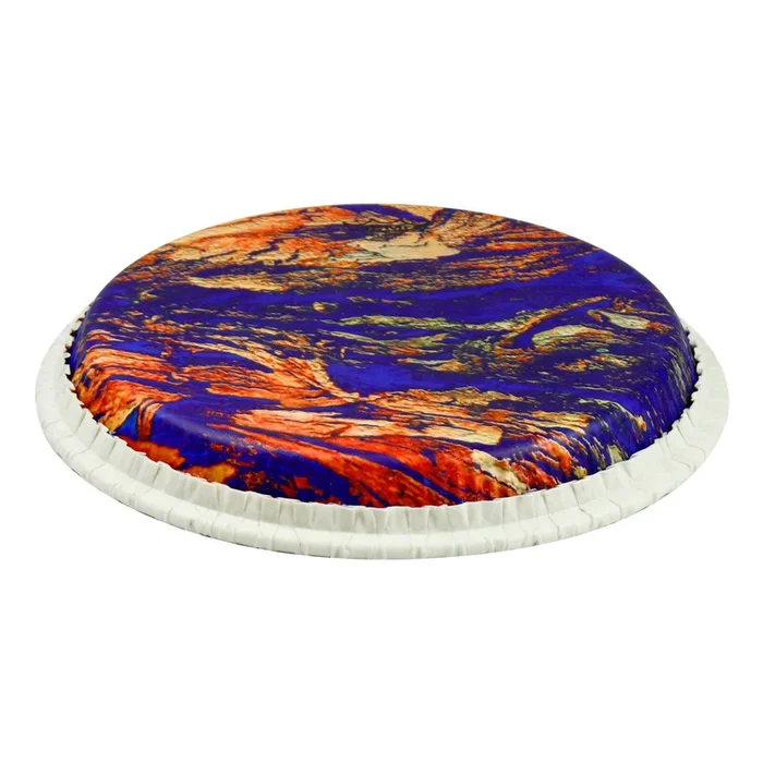 Remo Tucked Skyndeep Conga Drumhead – Molten Sea Graphic 12.50″