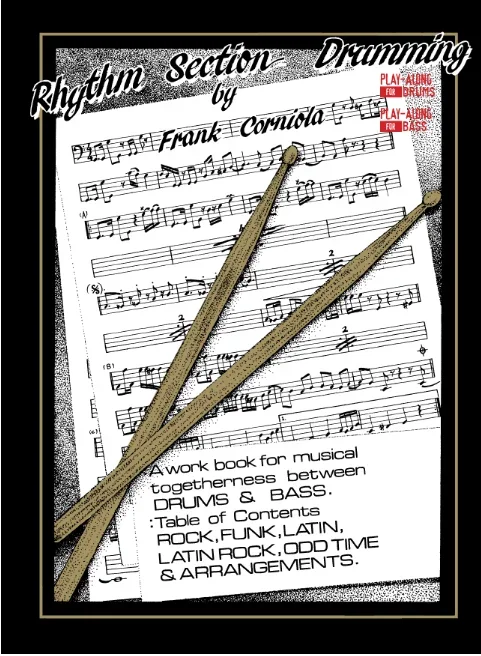 Rhythm Section Drumming Book (Spiral Bound)