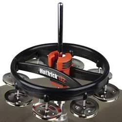 Rhythm Tech Hat Trick G2, Single Row, Nickel Jingles