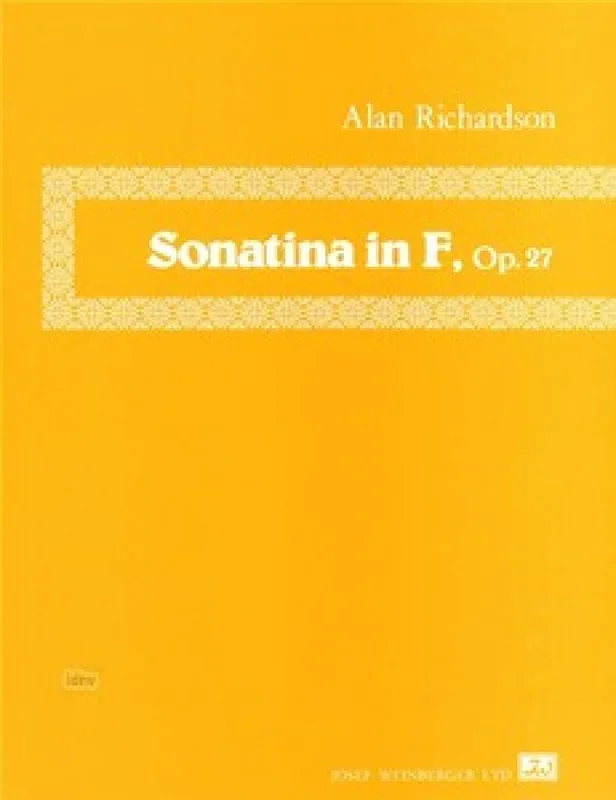 Richardson: Piano Sonatina in F Major, Op. 27