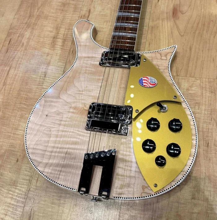 Rickenbacker 660 6-String Electric Guitar MapleGlo