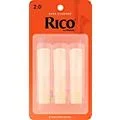 Rico Bass Clarinet Reeds, Box of 3 Strength 2