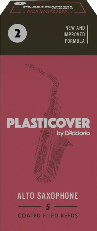 Rico Plasticover Alto Sax Reeds, Strength 2.0, 5-pack
