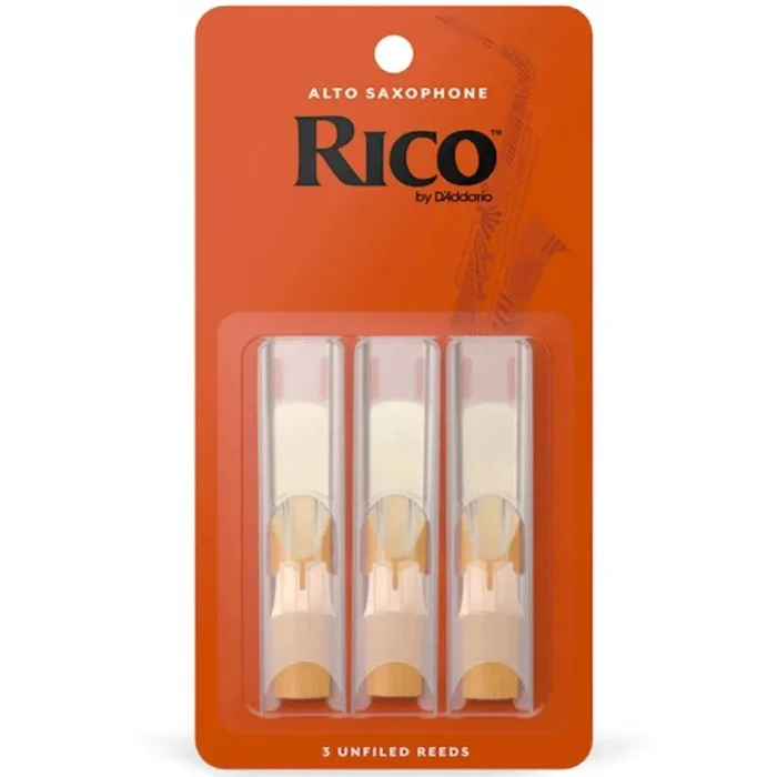 RICO RJA0330 #3 Alto Sax Reeds 3 Pack
