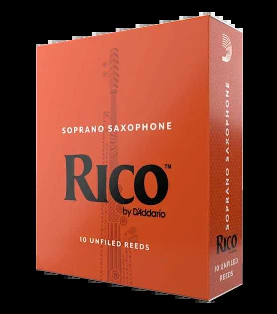 Rico Soprano Saxophone Reeds, 10-Pack