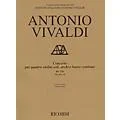 Ricordi Concerto E Minor, RV 550, Op. III, No. 4 String Orchestra Series Softcover Composed by Antonio Vivaldi Standard