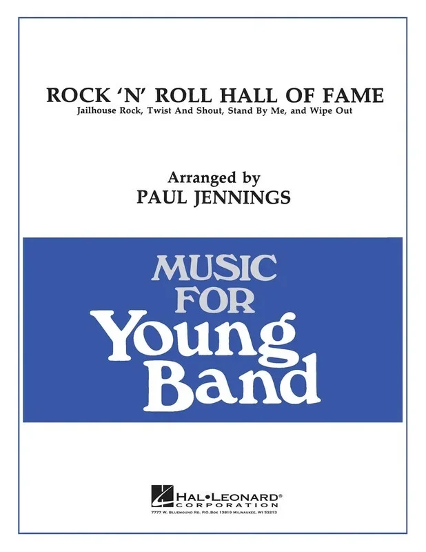 Rock N Roll Hall Fame Youth Band3 (Music Score/Parts)