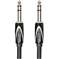 Roland Black Series 1/4″ TRS-1/4″ TRS Balanced Interconnect Cable 3 ft. Black
