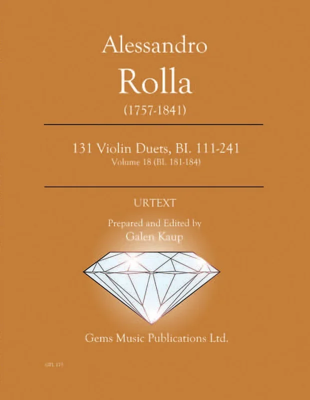 Rolla: Violin Duets – Volume 18 (BI. 181-184)