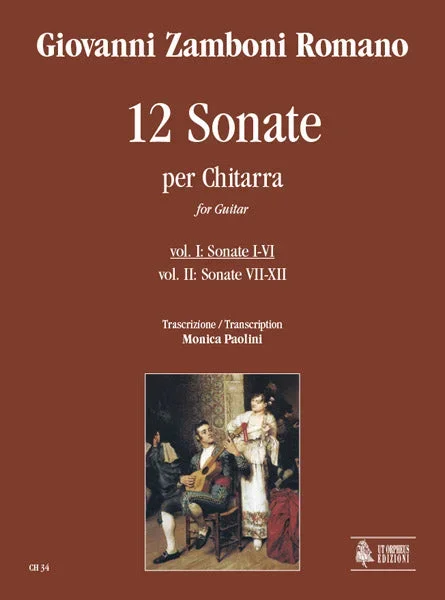 Romano: 12 Guitar Sonatas – Volume 1 (Nos. 1-6)